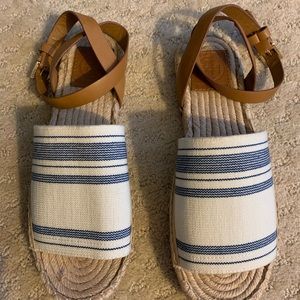 TORY BURCH | 💙 Espadrille Sandals (7) EUC